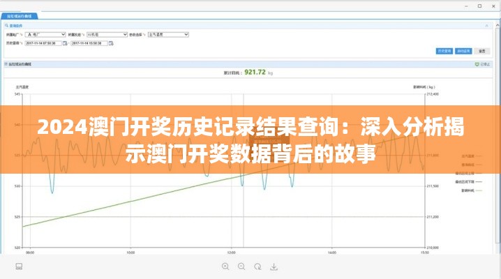 2024澳门开奖历史记录结果查询:深入分析揭示澳门开奖数据背后的故事
