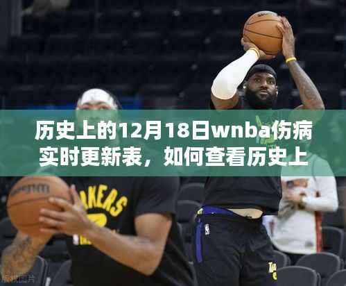 历史上的12月18日WNBA伤病实时更新表详解,查看指南与步骤梳理
