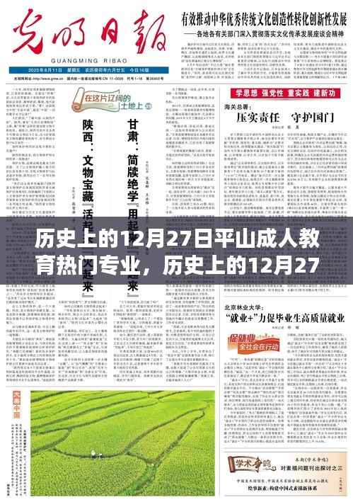 历史上的12月27日平山成人教育热门专业概览与概览
