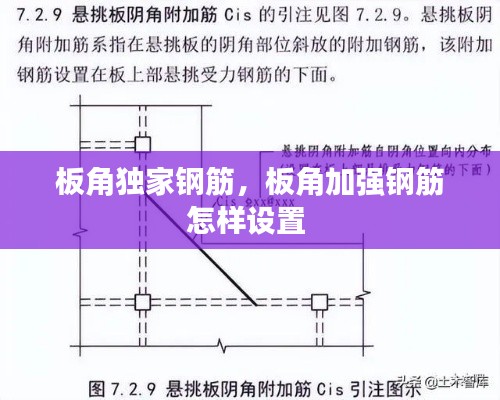 板角独家钢筋,板角加强钢筋怎样设置