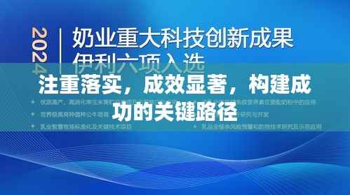 注重落实,成效显著,构建成功的关键路径