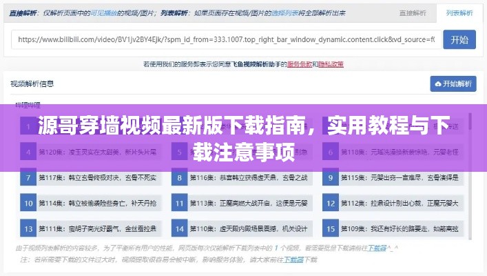 源哥穿墙视频最新版下载指南,实用教程与下载注意事项